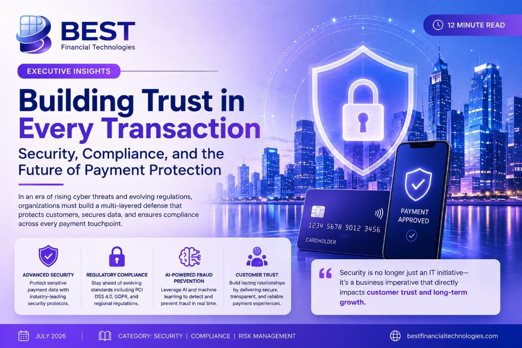 Building Trust in Every Transaction: Security, Compliance, and the Future of Payment Protection